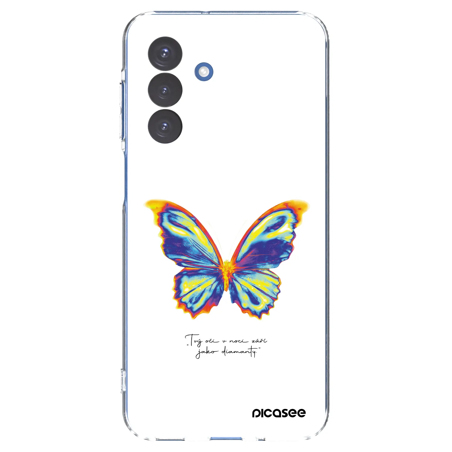 Picasee átlátszó szilikon tok az alábbi mobiltelefonokra Samsung Galaxy A17 5G - Diamanty White