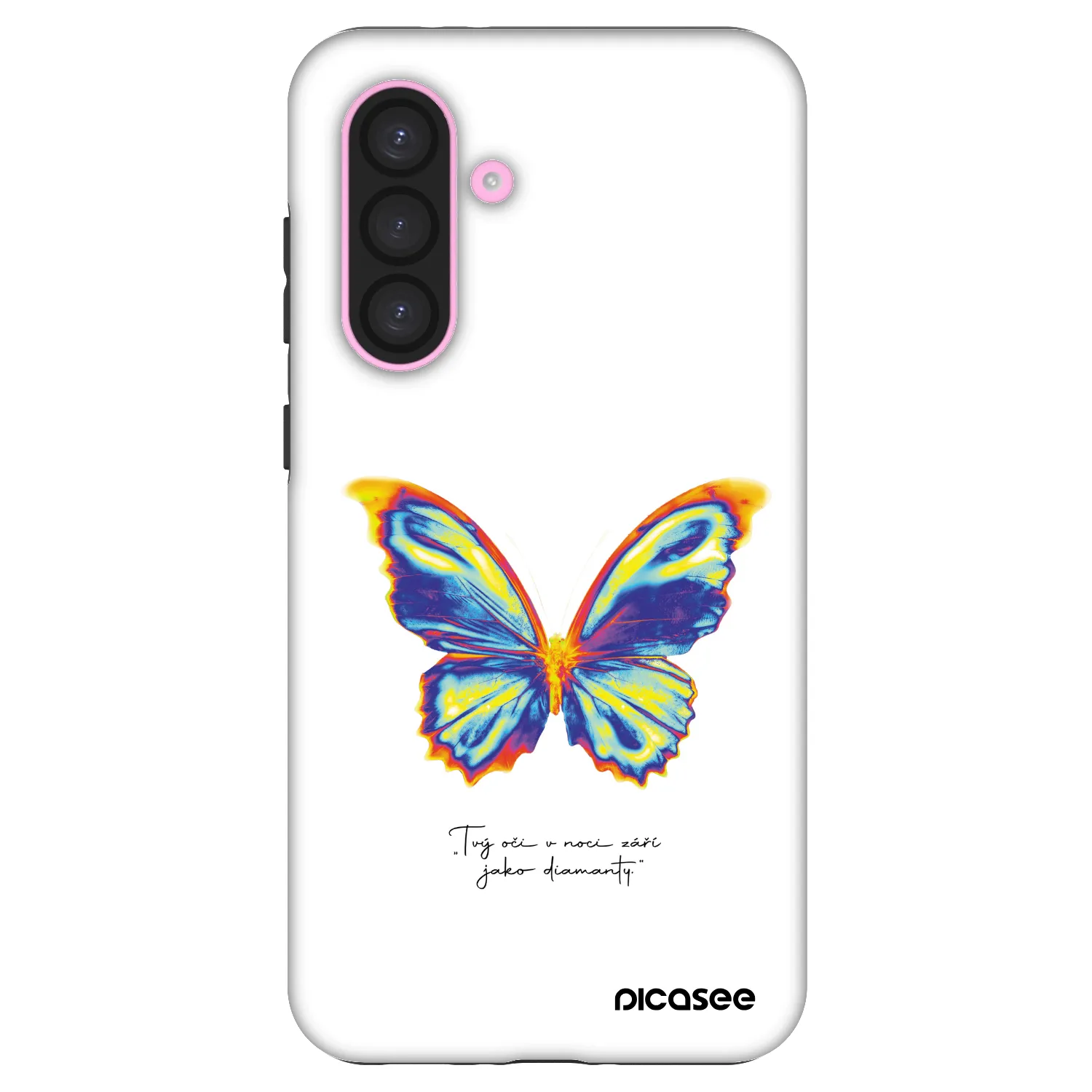 Picasee Fashion Case Samsung Galaxy A56 5G A566B - Diamanty White
