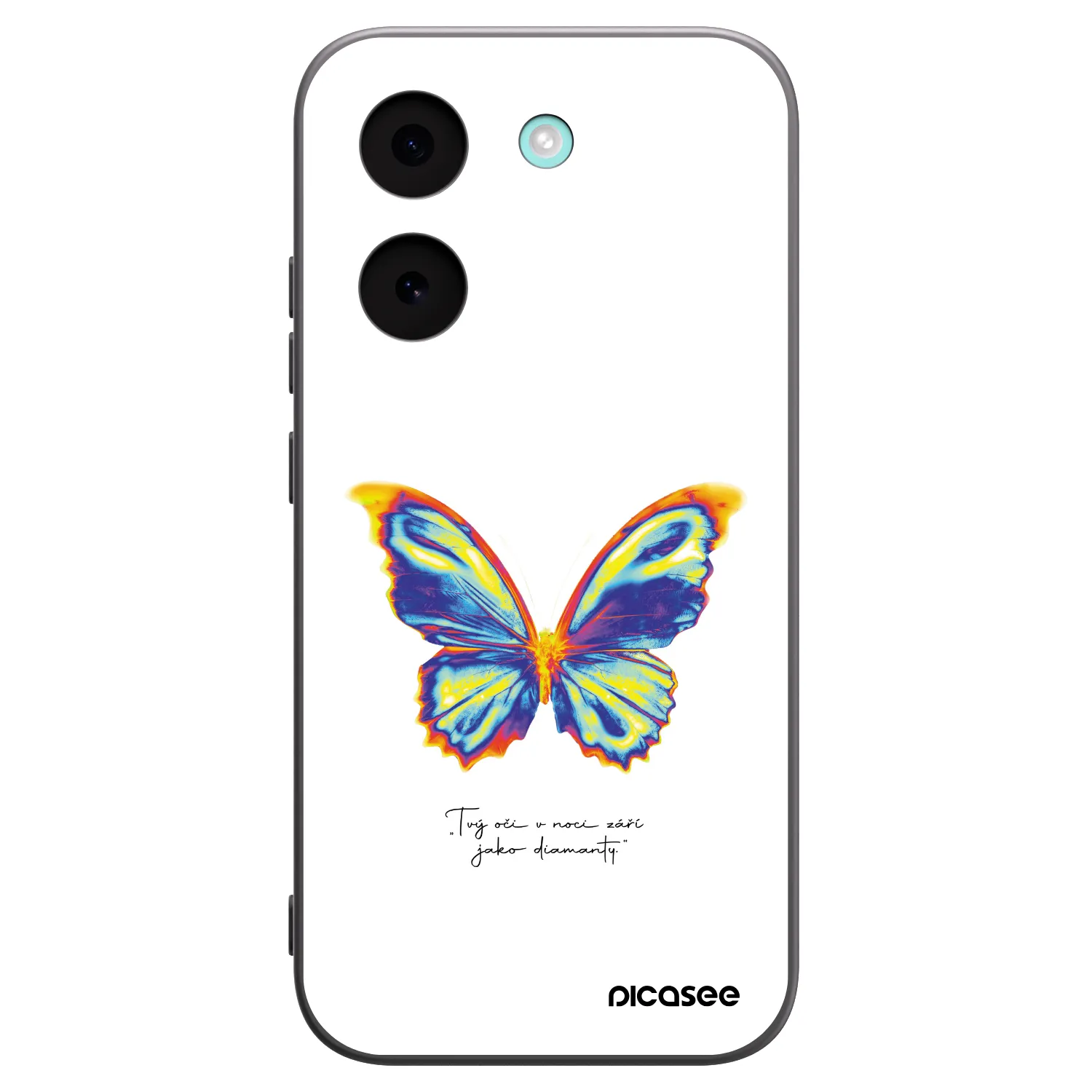 Picasee fekete szilikon tok az alábbi mobiltelefonokra Xiaomi Poco X8 Pro - Diamanty White