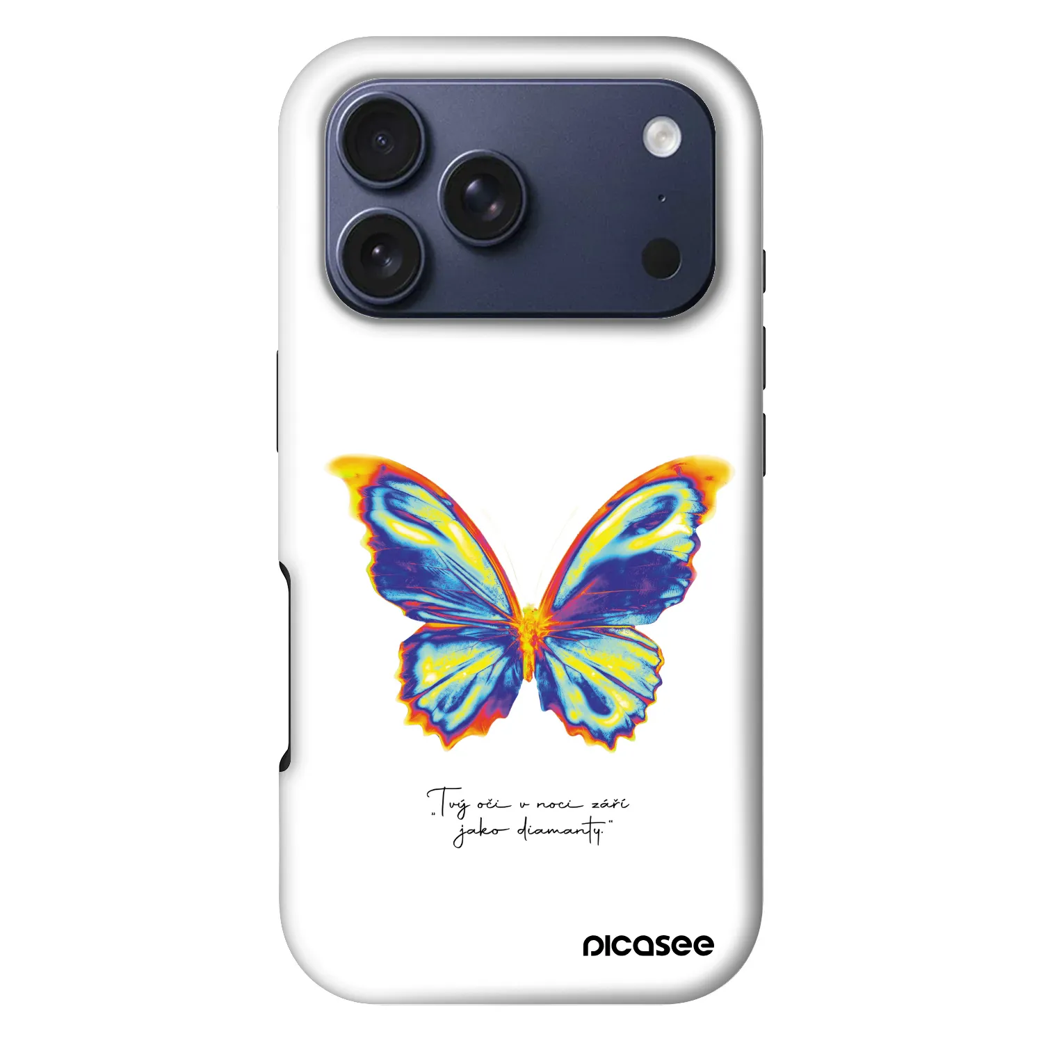 Picasee Fashion Case MagSafe Apple iPhone 18 Pro - Diamanty White
