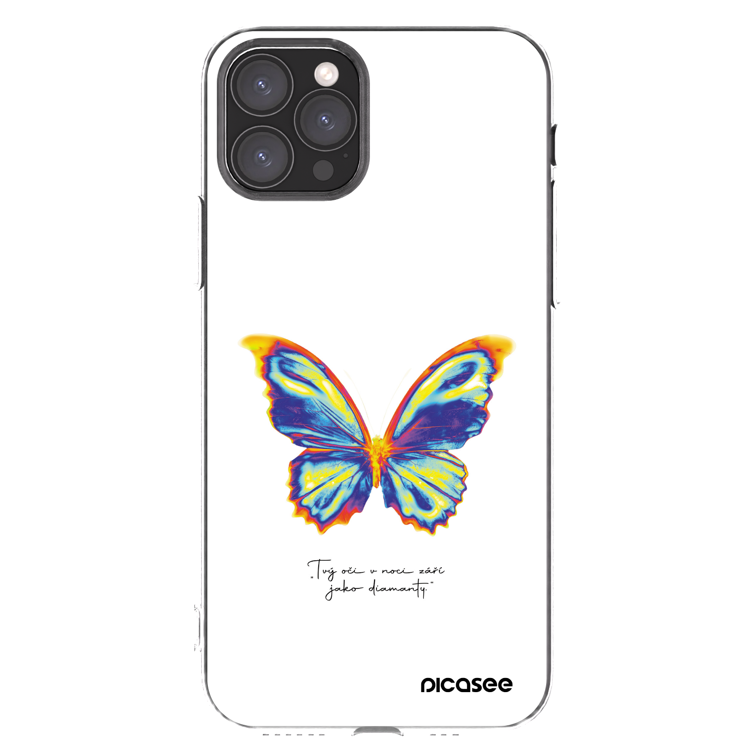 Picasee átlátszó szilikon tok az alábbi mobiltelefonokra Apple iPhone 11 Pro - Diamanty White