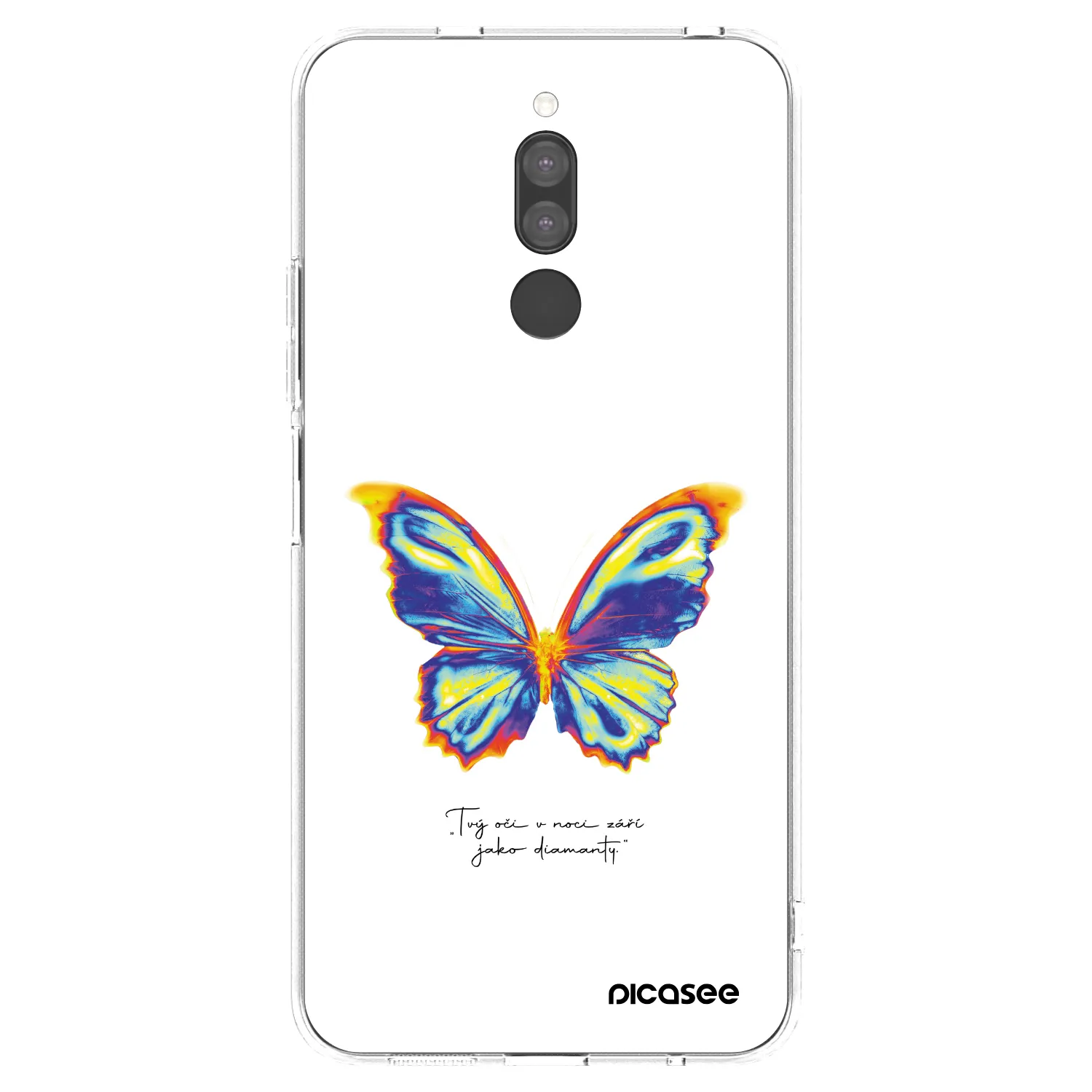 Picasee átlátszó szilikon tok az alábbi mobiltelefonokra Xiaomi Redmi 8 - Diamanty White