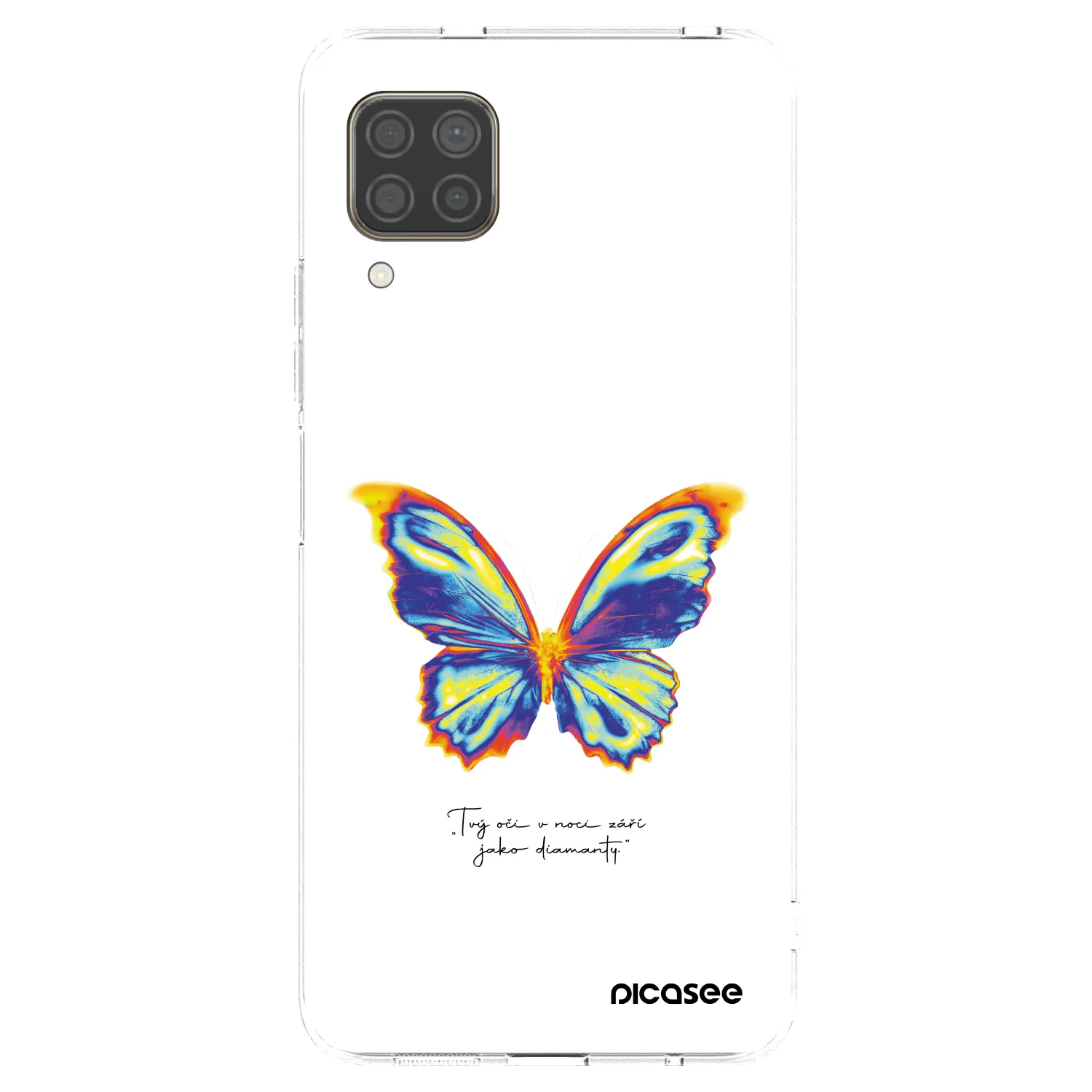 Picasee átlátszó szilikon tok az alábbi mobiltelefonokra Huawei P40 Lite - Diamanty White