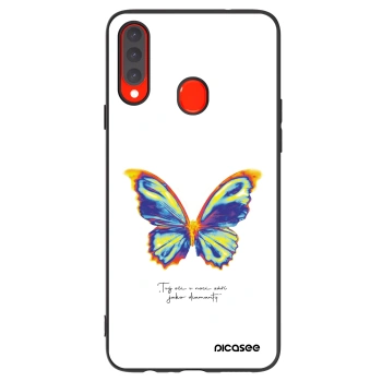 Tok az alábbi mobiltelefonokra Samsung Galaxy A20s - Diamanty White