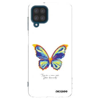 Picasee átlátszó szilikon tok az alábbi mobiltelefonokra Samsung Galaxy A12 A125F - Diamanty White
