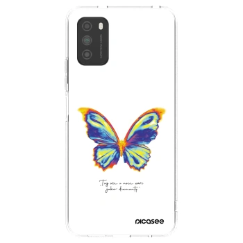 Picasee átlátszó szilikon tok az alábbi mobiltelefonokra Xiaomi Poco M3 - Diamanty White