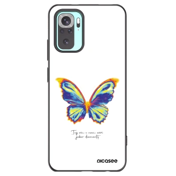 Picasee fekete szilikon tok az alábbi mobiltelefonokra Xiaomi Redmi Note 10 Pro - Diamanty White