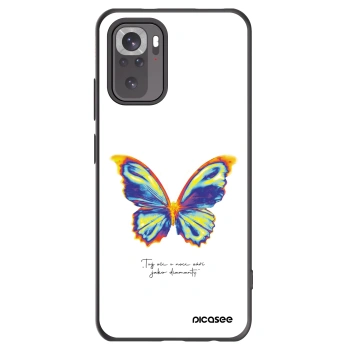 Picasee fekete szilikon tok az alábbi mobiltelefonokra Xiaomi Redmi Note 10S - Diamanty White