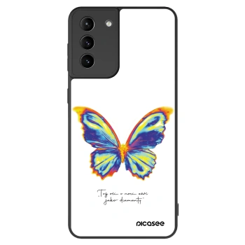 Szilikon tok erre a típusra Samsung Galaxy S21+ 5G G996F - Diamanty White