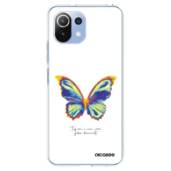 Picasee átlátszó szilikon tok az alábbi mobiltelefonokra Xiaomi Mi 11 Lite - Diamanty White