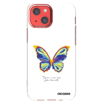 Picasee átlátszó szilikon tok az alábbi mobiltelefonokra Apple iPhone 13 mini - Diamanty White
