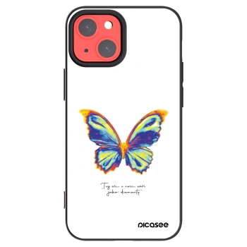 Picasee fekete szilikon tok az alábbi mobiltelefonokra Apple iPhone 13 mini - Diamanty White