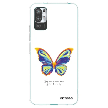 Picasee átlátszó szilikon tok az alábbi mobiltelefonokra Xiaomi Redmi Note 10 5G - Diamanty White