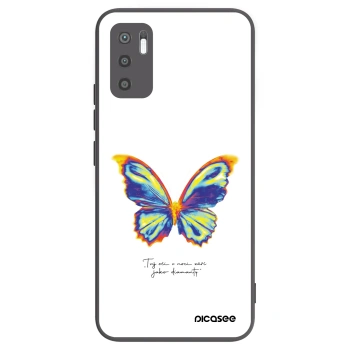Picasee fekete szilikon tok az alábbi mobiltelefonokra Xiaomi Redmi Note 10 5G - Diamanty White