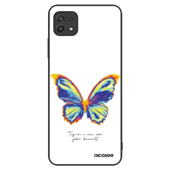 Szilikon tok erre a típusra Samsung Galaxy A22 A226B 5G - Diamanty White