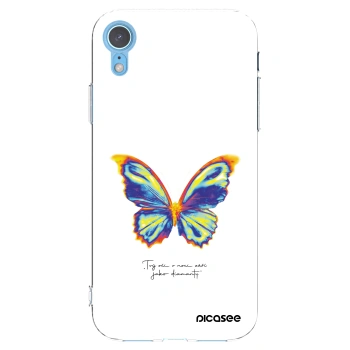 Picasee átlátszó szilikon tok az alábbi mobiltelefonokra Apple iPhone XR - Diamanty White