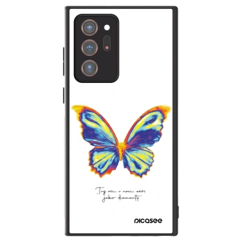 Szilikon tok erre a típusra Samsung Galaxy Note 20 Ultra - Diamanty White