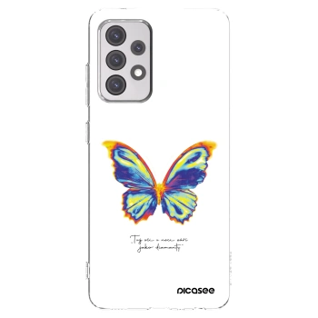 Picasee átlátszó szilikon tok az alábbi mobiltelefonokra Samsung Galaxy A52s 5G A528B - Diamanty White