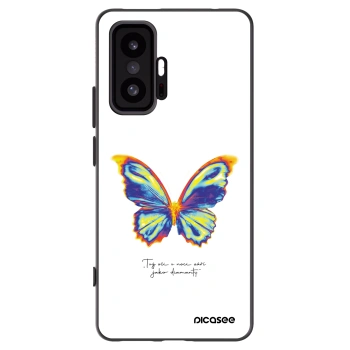 Picasee fekete szilikon tok az alábbi mobiltelefonokra Xiaomi 11T Pro - Diamanty White
