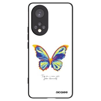 Picasee fekete szilikon tok az alábbi mobiltelefonokra Honor 50 5G - Diamanty White