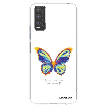 Picasee átlátszó szilikon tok az alábbi mobiltelefonokra Vivo Y20s - Diamanty White