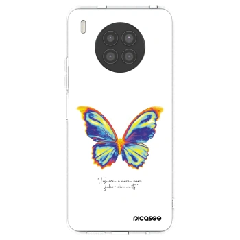 Picasee átlátszó szilikon tok az alábbi mobiltelefonokra Huawei Nova 8i - Diamanty White