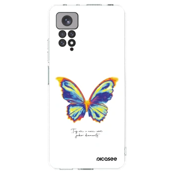 Picasee átlátszó szilikon tok az alábbi mobiltelefonokra Xiaomi Redmi Note 11S 4G - Diamanty White