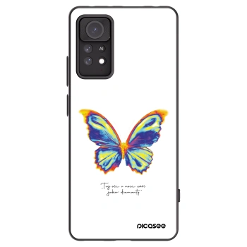 Picasee fekete szilikon tok az alábbi mobiltelefonokra Xiaomi Redmi Note 11 Pro 5G - Diamanty White