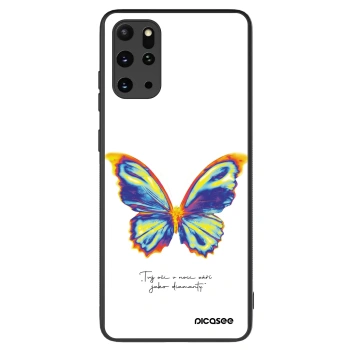 Szilikon tok erre a típusra Samsung Galaxy S20+ G985F - Diamanty White