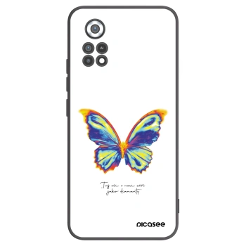 Picasee fekete szilikon tok az alábbi mobiltelefonokra Xiaomi Poco X4 Pro 5G - Diamanty White