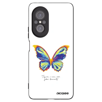 Picasee fekete szilikon tok az alábbi mobiltelefonokra Huawei Nova 9 SE - Diamanty White