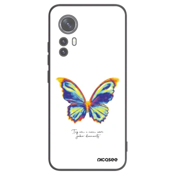 Picasee fekete szilikon tok az alábbi mobiltelefonokra Xiaomi 12 - Diamanty White