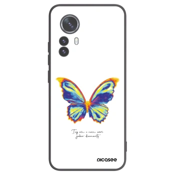 Picasee fekete szilikon tok az alábbi mobiltelefonokra Xiaomi 12 Pro - Diamanty White