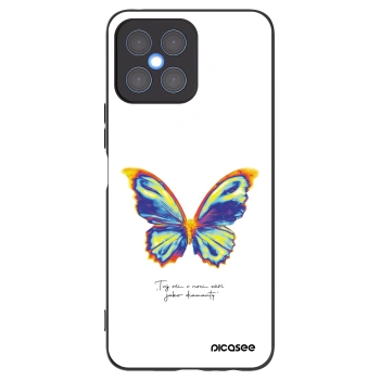 Picasee fekete szilikon tok az alábbi mobiltelefonokra Honor X8 4G - Diamanty White