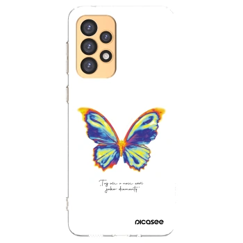 Picasee átlátszó szilikon tok az alábbi mobiltelefonokra Samsung Galaxy A33 5G A336 - Diamanty White