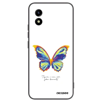 Picasee fekete szilikon tok az alábbi mobiltelefonokra Vivo Y01 - Diamanty White