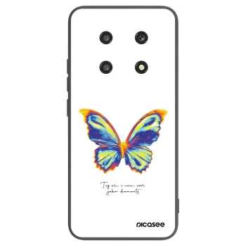 Picasee fekete szilikon tok az alábbi mobiltelefonokra Honor Magic4 Lite 5G - Diamanty White