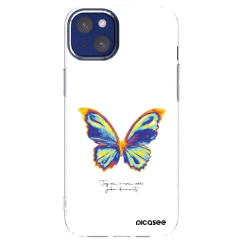 Picasee átlátszó szilikon tok az alábbi mobiltelefonokra Apple iPhone 14 Plus - Diamanty White
