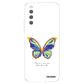 Picasee átlátszó szilikon tok az alábbi mobiltelefonokra Sony Xperia 10 IV 5G - Diamanty White