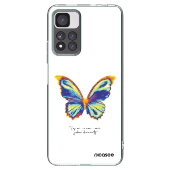 Picasee átlátszó szilikon tok az alábbi mobiltelefonokra Xiaomi Redmi Note 11 Pro+ 5G - Diamanty White