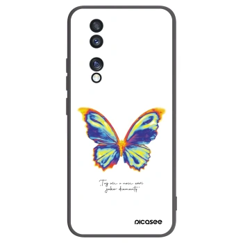 Picasee fekete szilikon tok az alábbi mobiltelefonokra Honor 70 - Diamanty White