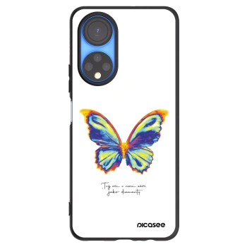 Picasee fekete szilikon tok az alábbi mobiltelefonokra Honor X7 - Diamanty White