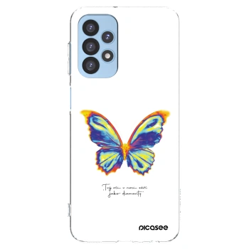 Picasee átlátszó szilikon tok az alábbi mobiltelefonokra Samsung Galaxy A23 A235F 4G - Diamanty White
