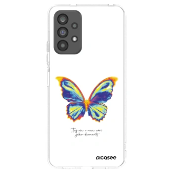Picasee átlátszó szilikon tok az alábbi mobiltelefonokra Samsung Galaxy A73 5G - Diamanty White
