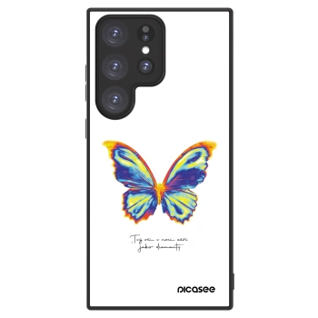 Picasee ULTIMATE CASE Samsung Galaxy S23 Ultra 5G - készülékre - Diamanty White