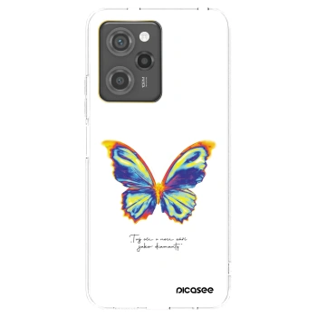 Picasee fekete szilikon tok az alábbi mobiltelefonokra Xiaomi Poco X5 Pro - Diamanty White