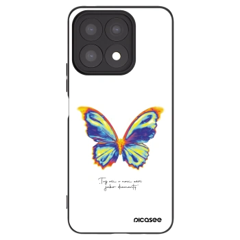 Picasee fekete szilikon tok az alábbi mobiltelefonokra Honor X8a - Diamanty White