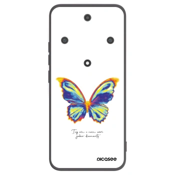 Picasee fekete szilikon tok az alábbi mobiltelefonokra Honor Magic5 Lite 5G - Diamanty White