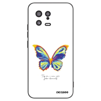 Picasee fekete szilikon tok az alábbi mobiltelefonokra Xiaomi 13 - Diamanty White