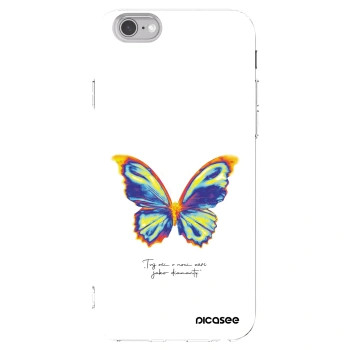 Picasee átlátszó szilikon tok az alábbi mobiltelefonokra Apple iPhone 6/6S - Diamanty White